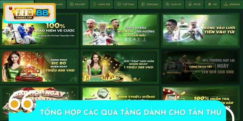 Tổng hợp các chương trình quà tặng dành cho tân thủ